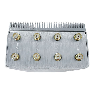 8 Antennas Portable Mobile Phone Signal Jammer with Bigger Hot Sink & Battery Blocks 2G 3G 4G 5G WIFI signals