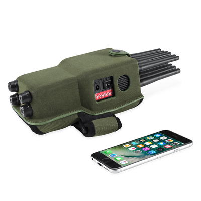 Plastic 12 Antennas Multifunctional Mobile Phone Signal Jammer Blocking All 2G.3G.4G.5G Mobile Phone Signals and GPSL1 WIFI Lojack Signals