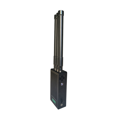 3 antennas portable signal jammer blocks 315MHz,433/434MHz,868MHz signals, coverage range up to 200 meters.