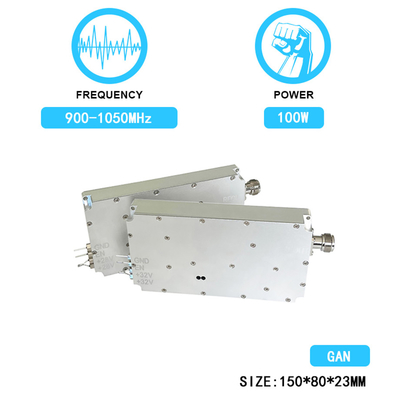 100W 900-1050MHz PA Power Amplifier Signal Blocking Device Anti Drone Fpv Uav Drones Module With  GAN And Isolation Protector
