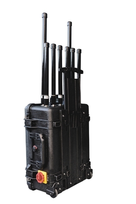 High Power Draw Bar Box 8 Channels Drone Signal Jammer 240W up to 1500 meters blocks Drone/UAV Signals