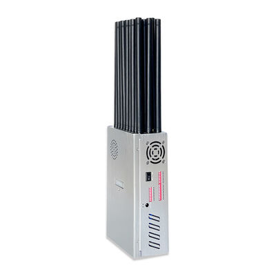 27 Antennas Portable Blocker All Mobile Phones Used Worldwide GPS WiFi RF Signals Jammer