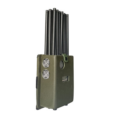 27 Antennas Portable Jammer Blocks WiFi 6E and All Mobile Phones Worldwide GPS RF Signals With New Longer 2.5dbi Gain Omni Antennas