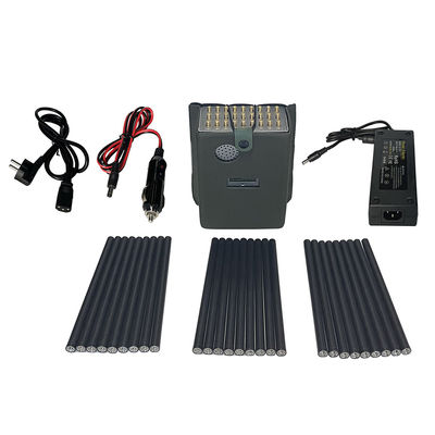 27 Antennas Portable Jammer Blocks WiFi 6E and All Mobile Phones Worldwide GPS RF Signals With New Longer 2.5dbi Gain Omni Antennas