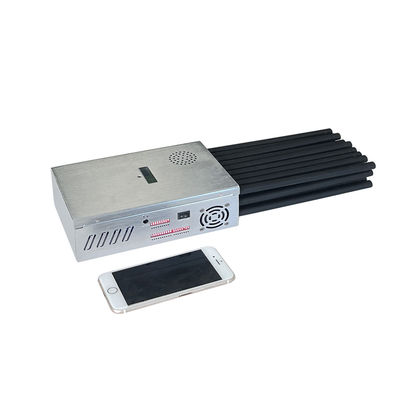 27 Antennas Portable Jammer Blocks WiFi 6E and All Mobile Phones Worldwide GPS RF Signals With New Longer 2.5dbi Gain Omni Antennas