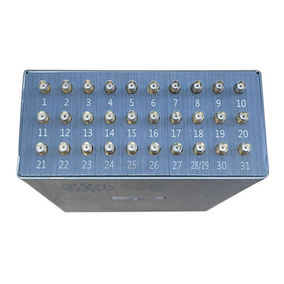 31 channels worldwide cellphone used portable signal jammer blocks all 2G 3G 4G 5G signals across the world, and WIFI7E RF GPS FM Radio etc,. with new high gain 2.5dbi antennas