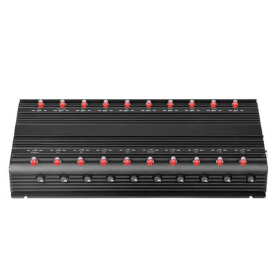 Multifunctional 20 antennas 5G mobile phone(Including 3.5G, 3.7G), GPS, 2.4G, 5.2G, 5.8G, WIFI6E, RF etc,.Signals jammer With Remote Control.