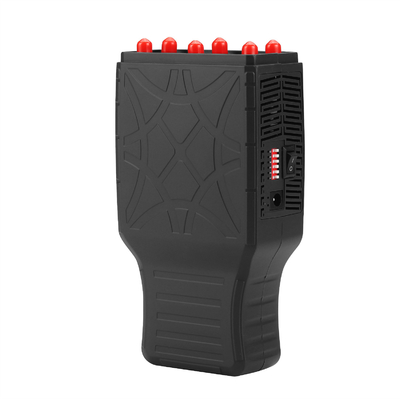 Plastic 8 Antennas Portable 2G 3G 4G 5G WIFI Signal Jammer With Nylon Case