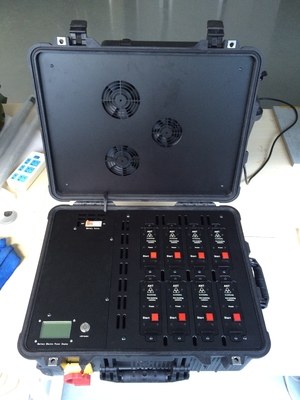 High Power Draw Bar Box 8 Channels Drone Signal Jammer 240W up to 1500 meters blocks Drone/UAV Signals
