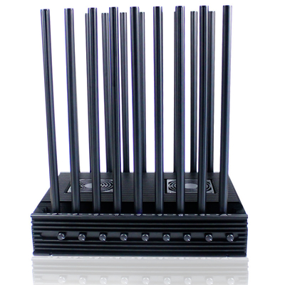 18 Antenas 2G 3G 4G 5G GPS WIFI RF LOJACK señales Interruptor con potencia de salida de 6-10W por banda y antenas omnidireccionales de 6-7dbi