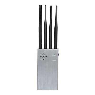 Bloqueador de señal de teléfono móvil portátil de 8 antenas con disipador de calor y bloques de batería más grandes para señales 2G 3G 4G 5G WIFI