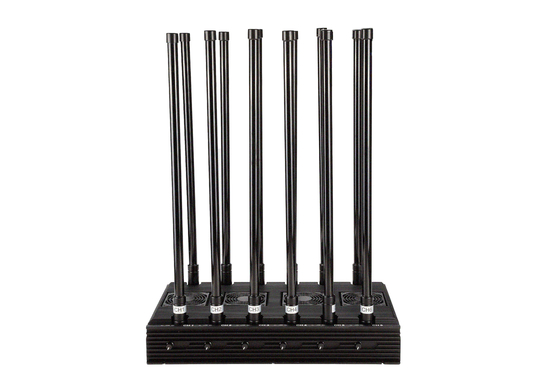Alta calidad 12 antenas jammer, bloqueando 2G,3G,4G,5G,GPSL1,WIFI, alcance de cobertura hasta 150m
