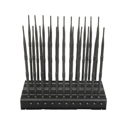 Bloqueador multifuncional de 22 antenas que protege contra todas las señales 2G 3G 4G 5G WIFI GPS RF LOJACK VHF UHF LORA con control remoto