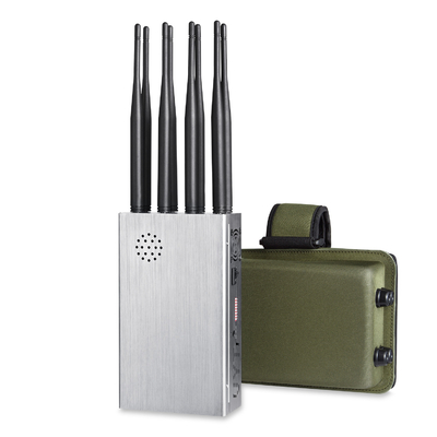 8 antenas más el bloque portátil 2G3G4G GPSL1 WIFI de la emisión del teléfono móvil con un 2.0dbi más largo ganan la batería de antennas.12000Mah